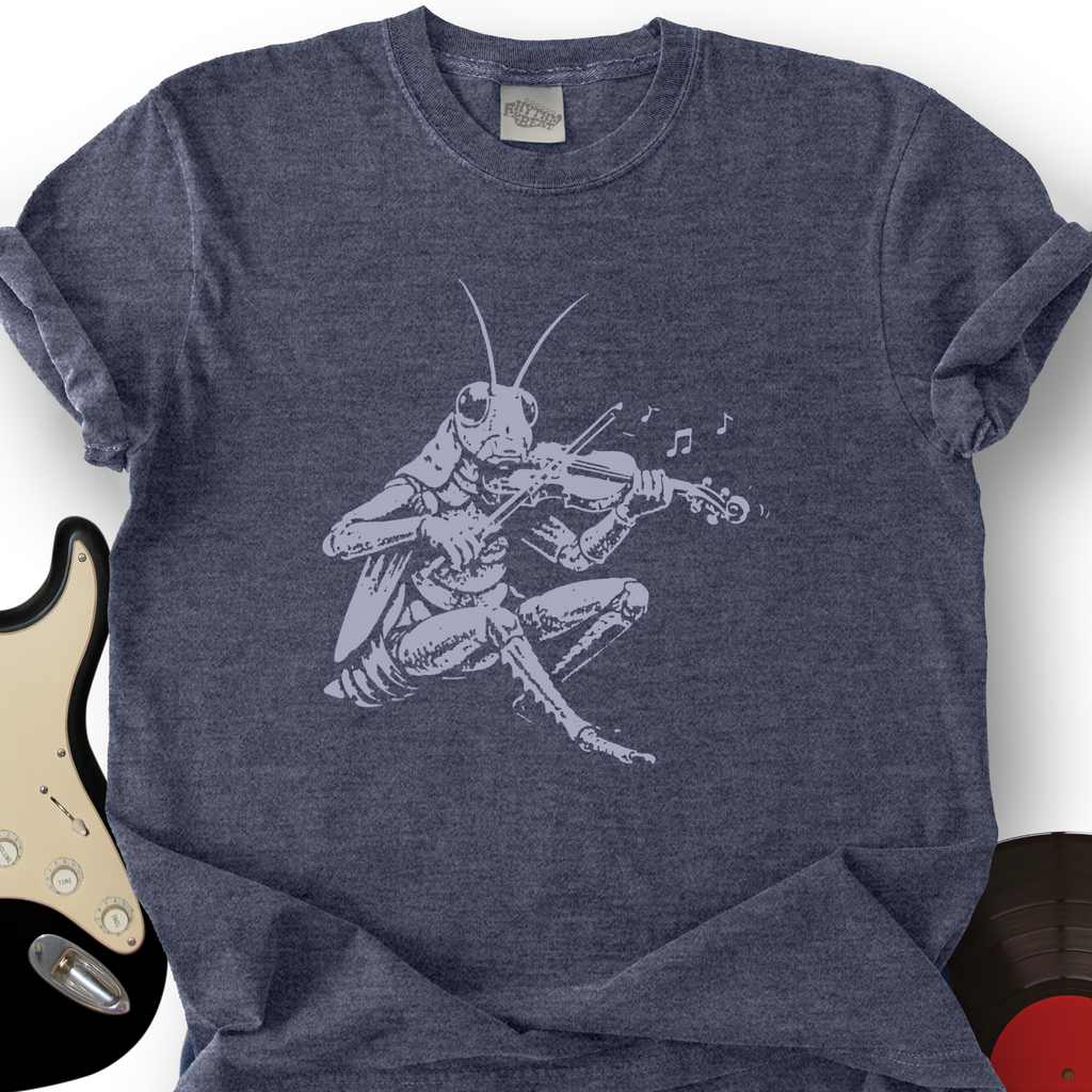 Grasshopper Violinist T-Shirt product image 3