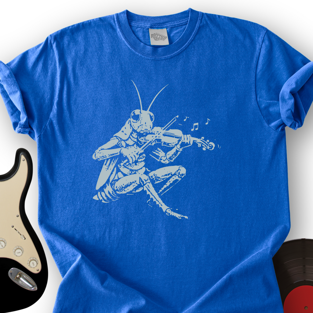 Grasshopper Violinist T-Shirt product image 6