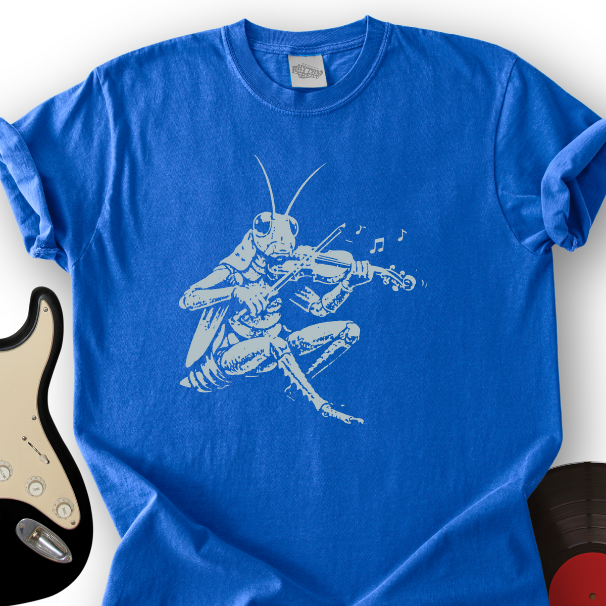 Grasshopper Violinist T-Shirt product image 6