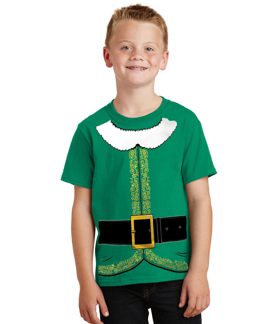Elf Costume Youth T-Shirt product image 1