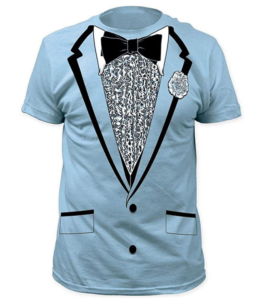 Dumb and Dumber Harry Blue Prom Tuxedo Costume T-Shirt product image 1