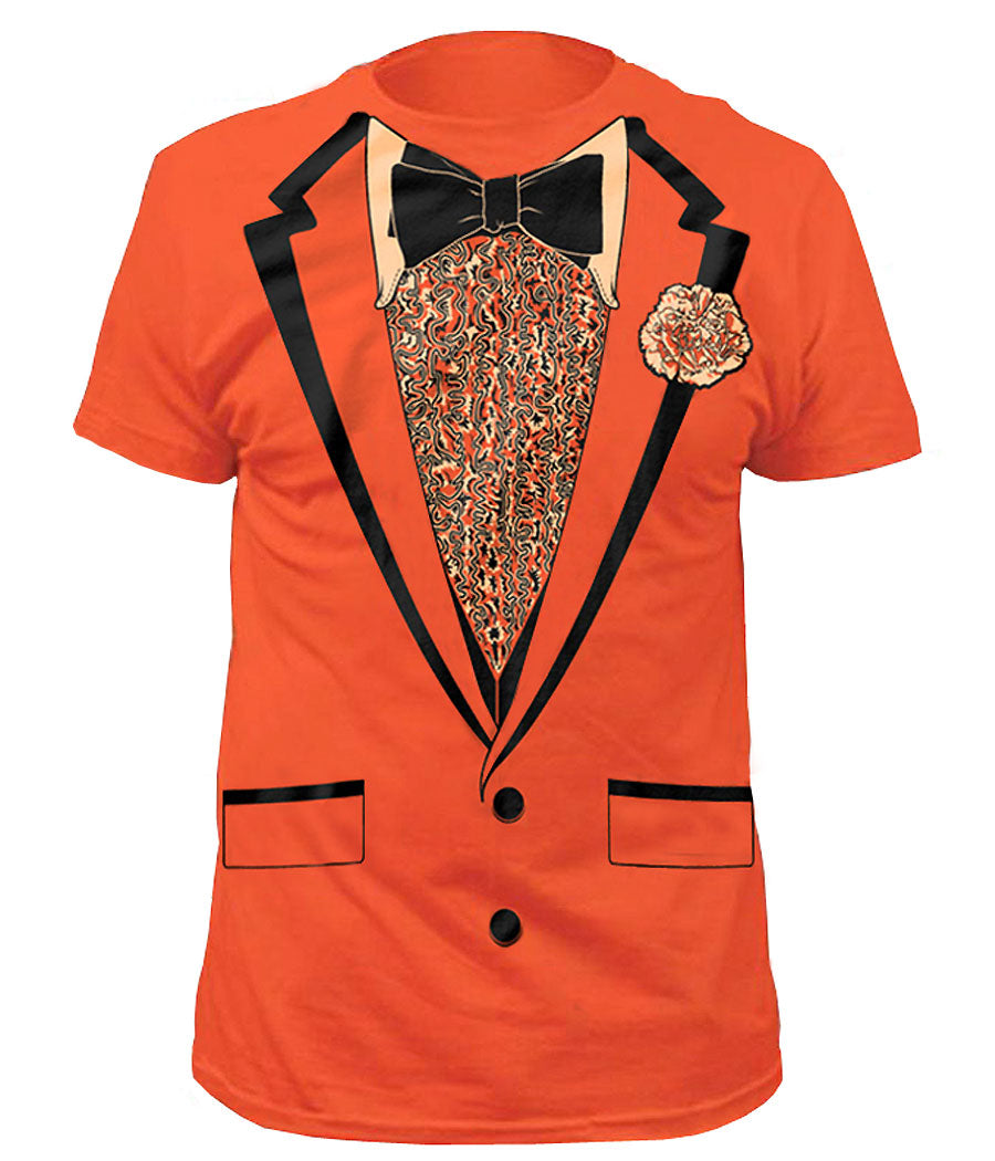 Dumb and Dumber Lloyd Orange Prom Tuxedo Costume T-Shirt product image 1