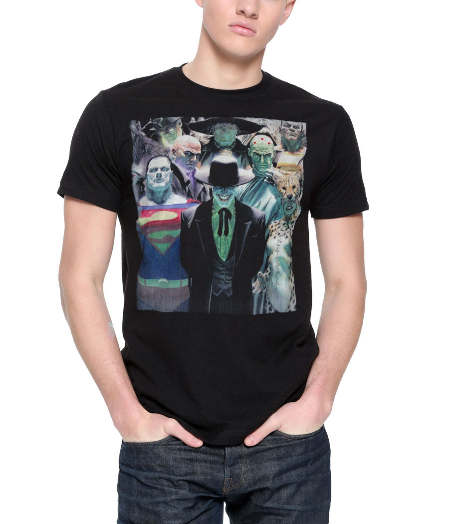 Justice League Alex Ross Villains T-Shirt product image 1