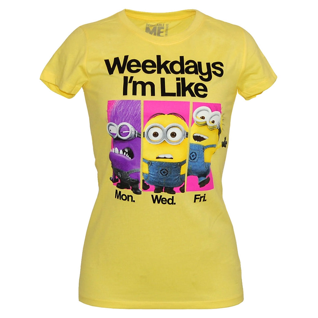 Despicable Me Weekdays I'm Like T-Shirt product image 1