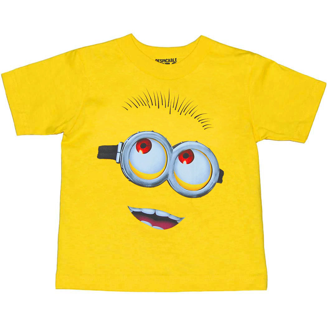 Despicable Me Minion Face Toddler T-Shirt product image 1