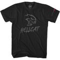 Dodge Hellcat Logo T-Shirt Black product image 1