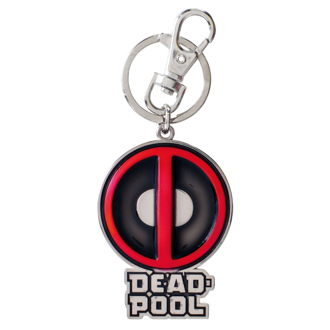 Deadpool Logo Pewter Key Chain