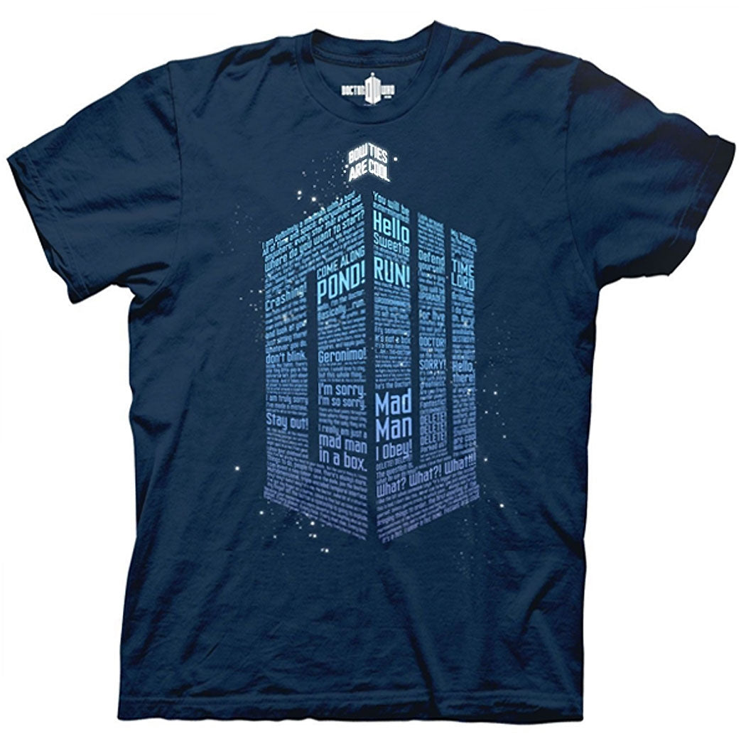 Doctor Who Logo of Words T-Shirt product image 1