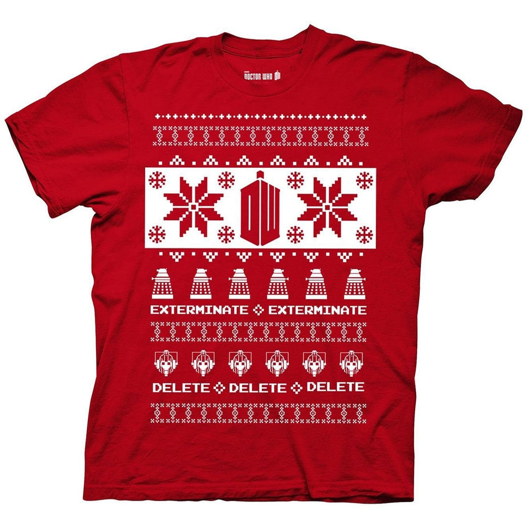 Doctor Who Villains Ugly Sweater T-Shirt product image 1