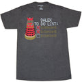 Doctor Who Dalek To Do List T-Shirt product image 1