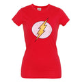 Flash Distressed Symbol Junior Ladies T-Shirt product image 1