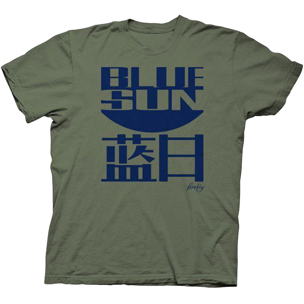 Firefly Blue Sun Green T-Shirt product image 1