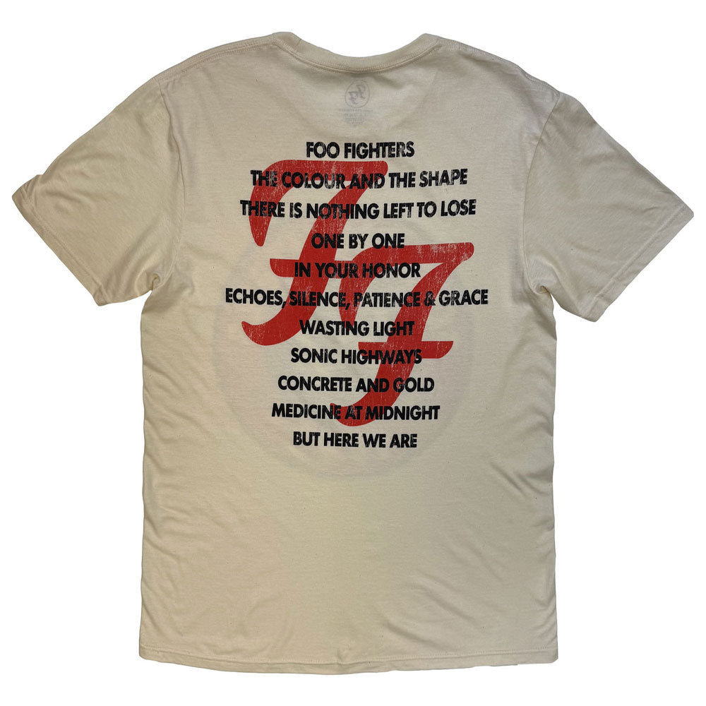 Foo Fighters 1995 2025 Albums T Shirt product image 2