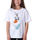 Frozen Olaf Smiley Face Youth T-Shirt product image 1