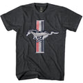 Ford Mustang Classic Logo Vintage T-Shirt Charcoal product image 1