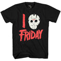Friday the 13th I Love Jason Hockey Mask T-Shirt product image 1