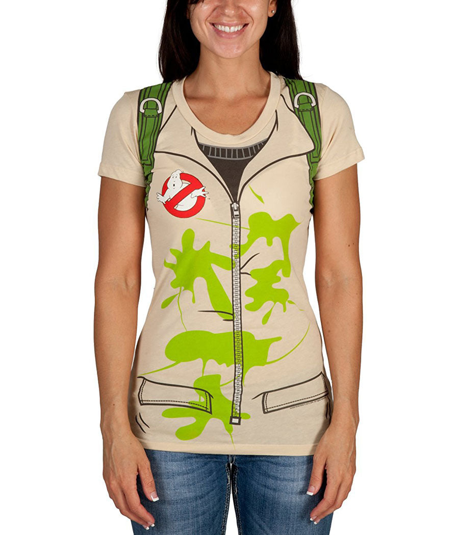 Ghostbusters Costume Junior Women's T-Shirt product image 1