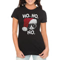 Grumpy Cat Ho Ho No Junior Women's T-Shirt product image 1