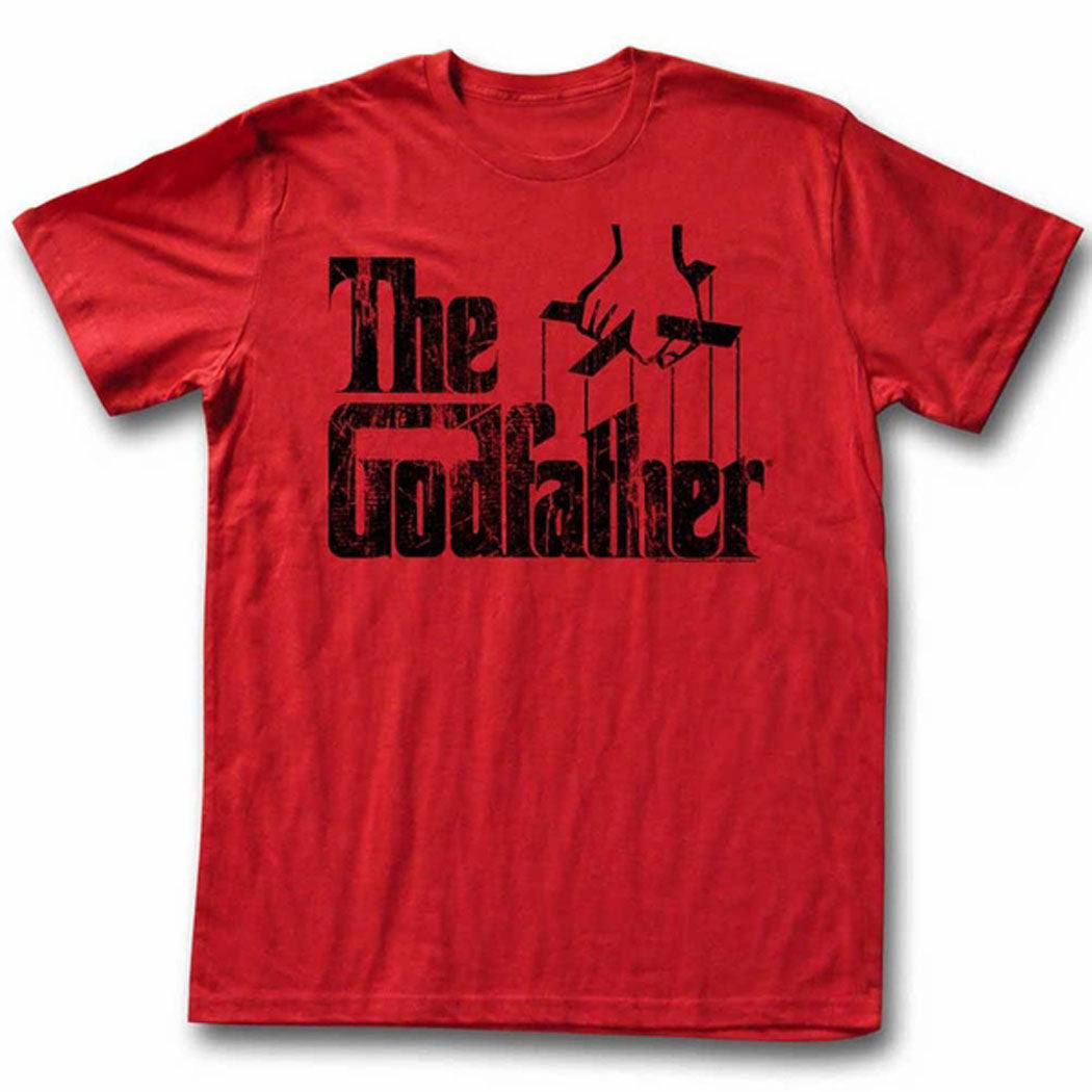 The Godfather Distressed Logo Red T-Shirt product image 1
