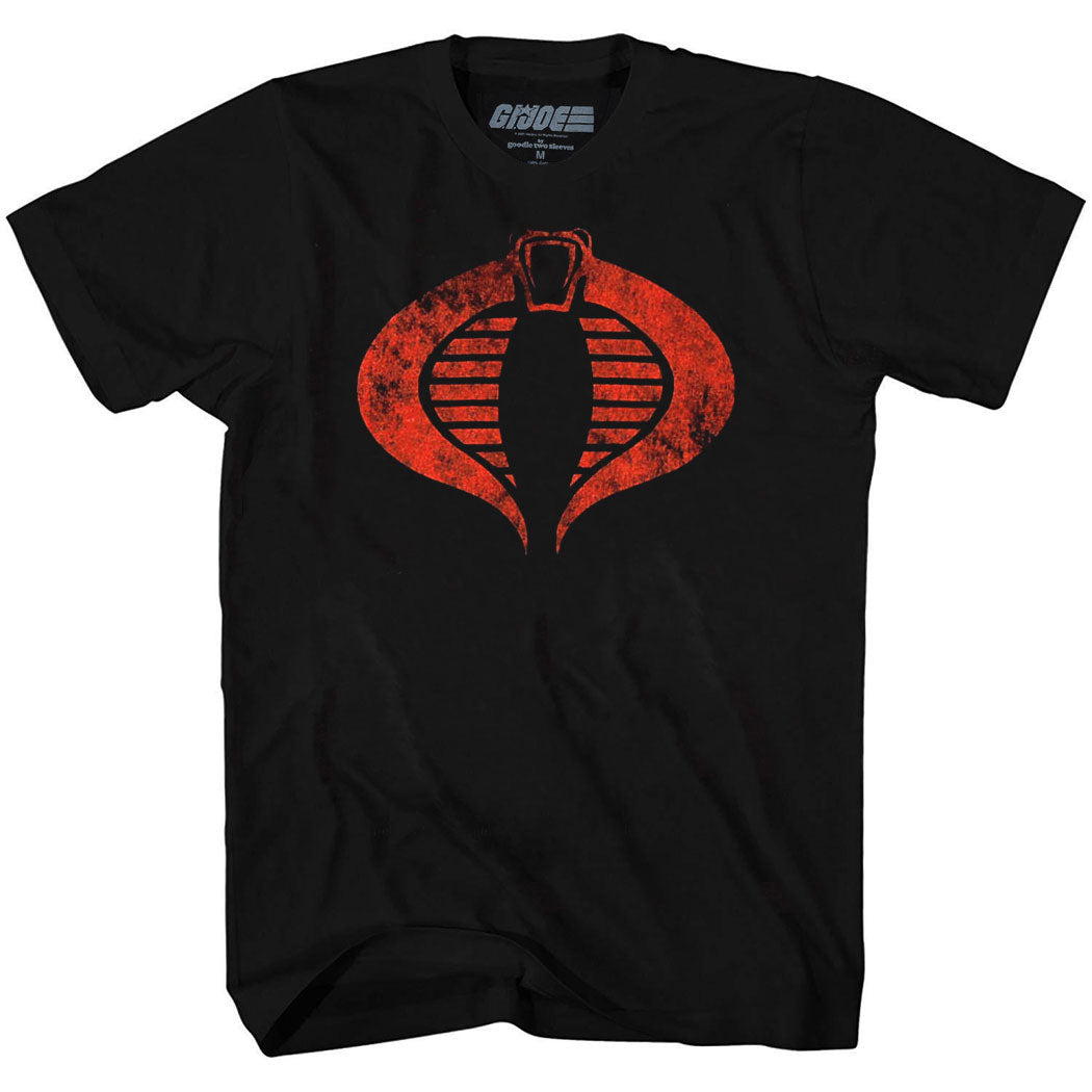 G.I. Joe Cobra Commander Distressed Symbol T-Shirt product image 1