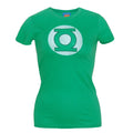 Green Lantern Distressed Symbol Junior Ladies T-Shirt product image 1