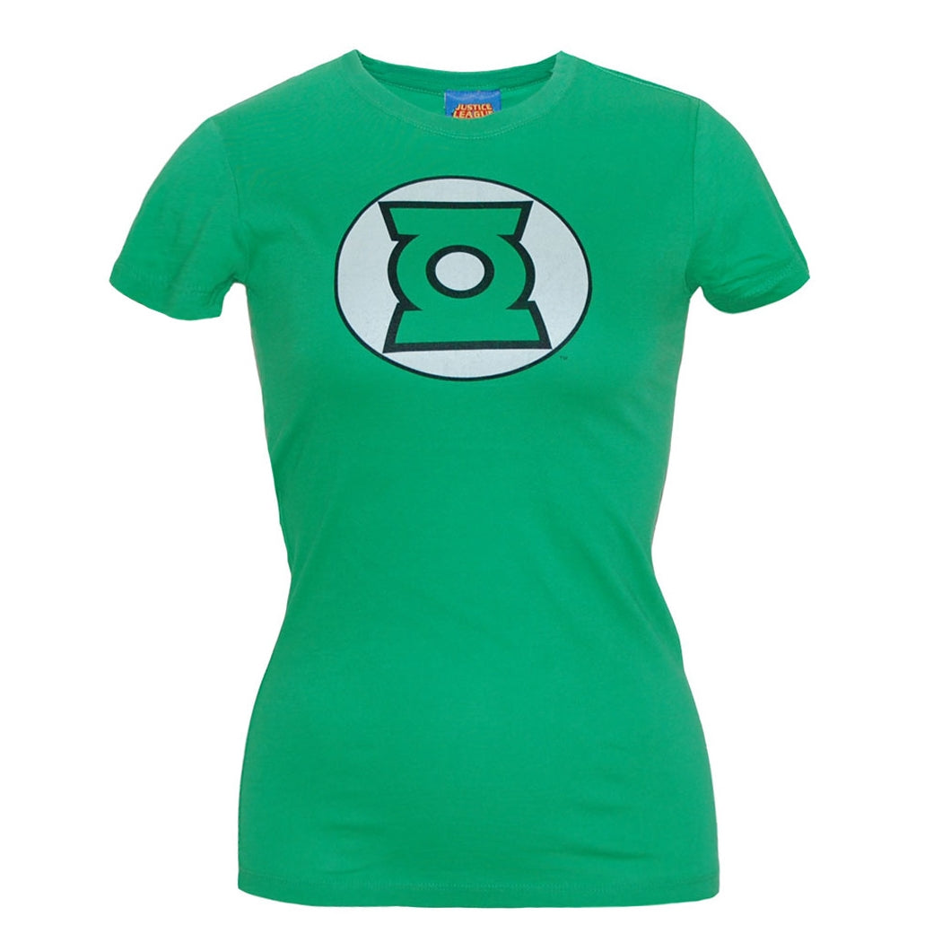 Green Lantern Logo Junior Ladies T-Shirt product image 1