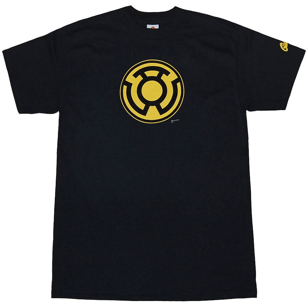 Sinestro Corps Symbol Black T-Shirt product image 1