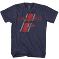 Chevrolet Camaro Z28 Striped Logo T-Shirt Navy product image 1