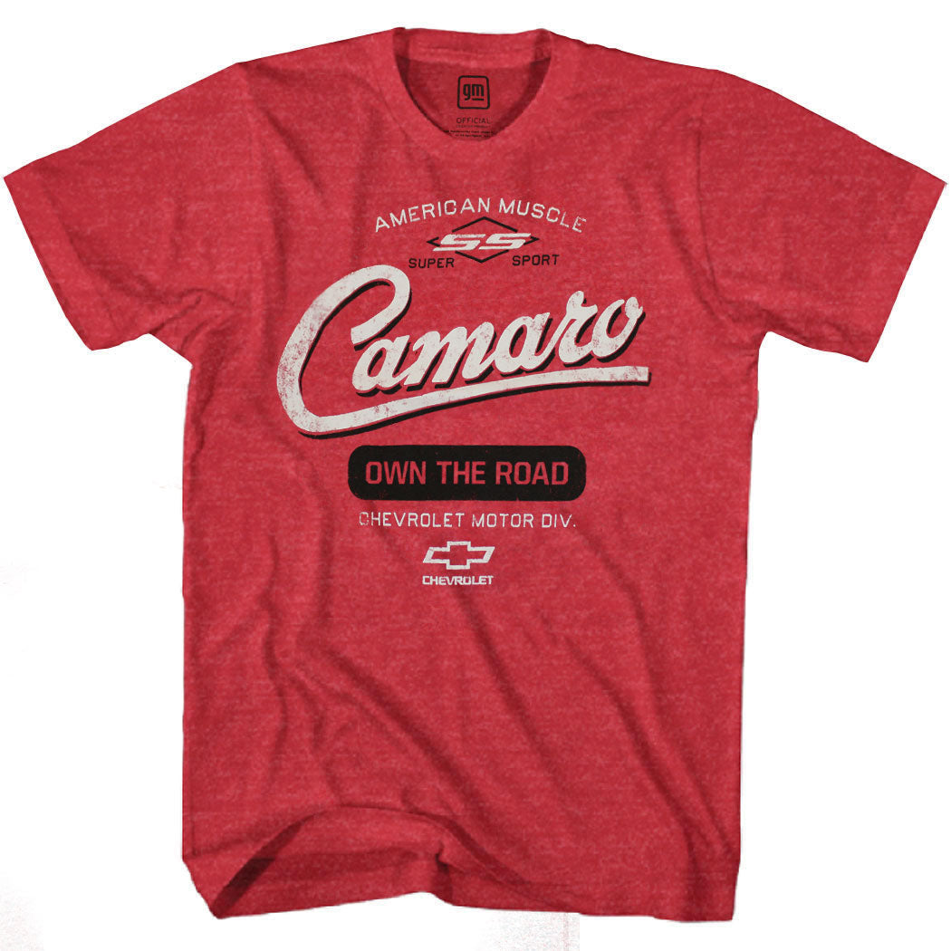 Chevrolet Camaro SS American Muscle T-Shirt Red product image 1