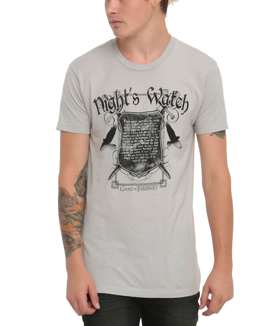 Game of Thrones Nights Watch Oath T-Shirt product image 1