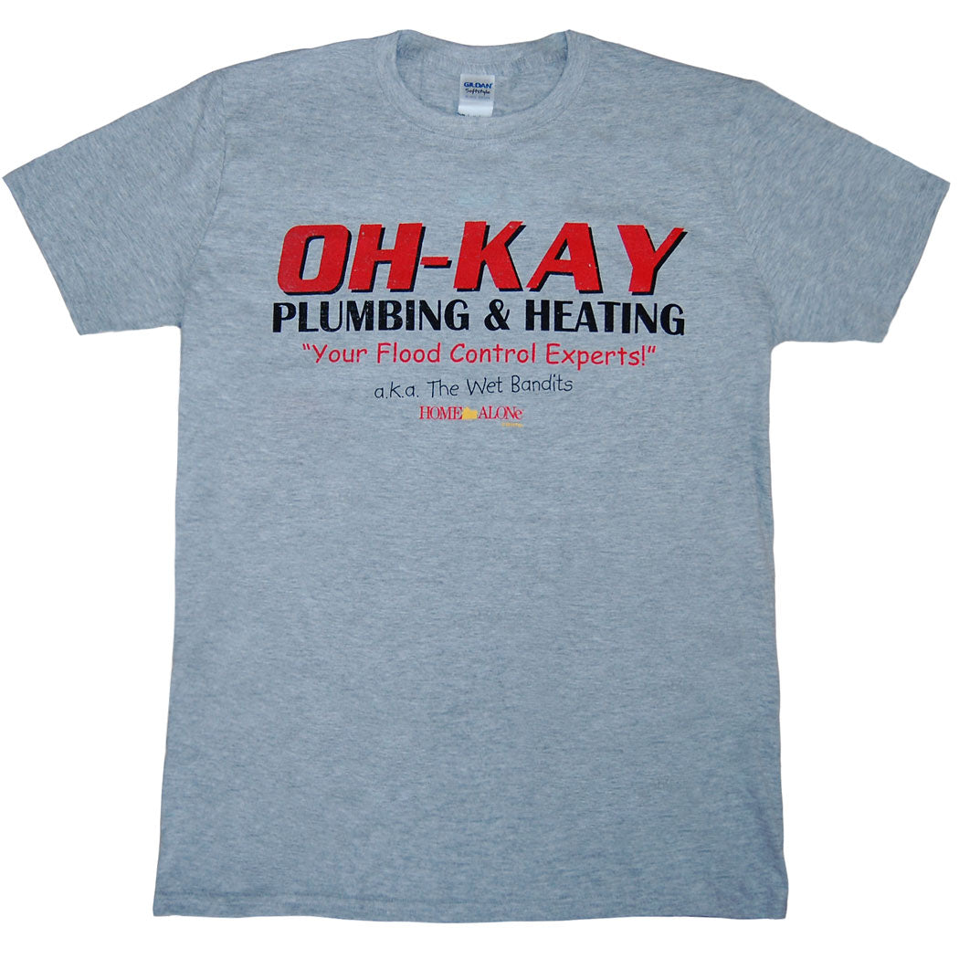 Home Alone Oh-Kay Plumbing and Heating T-Shirt product image 1
