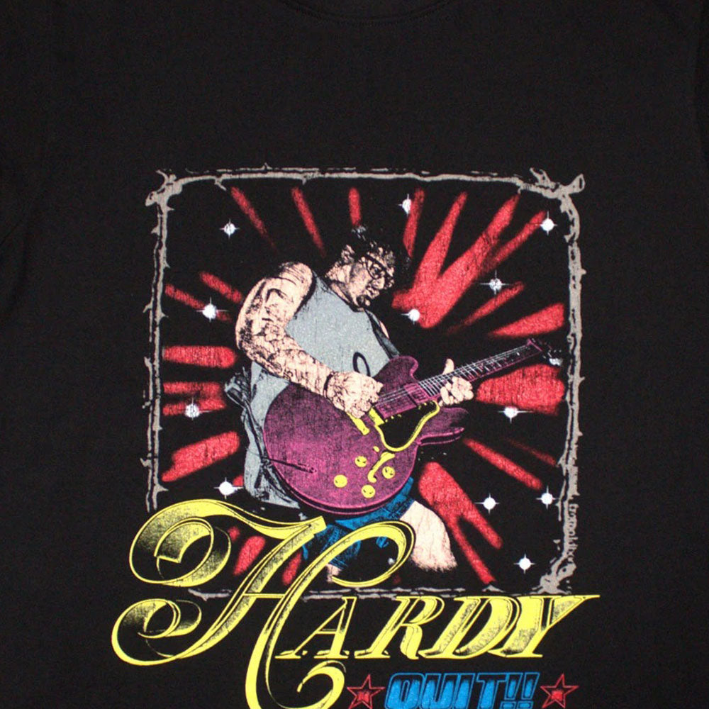Hardy Quit!! Guitar T Shirt product image 2
