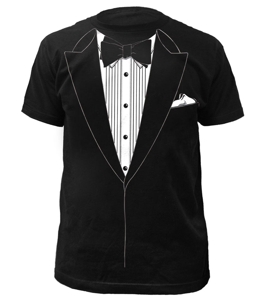 Tuxedo Black Prom Costume Party T-Shirt product image 1