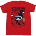 Harley Quinn Japanese Chibi T-Shirt product image 1