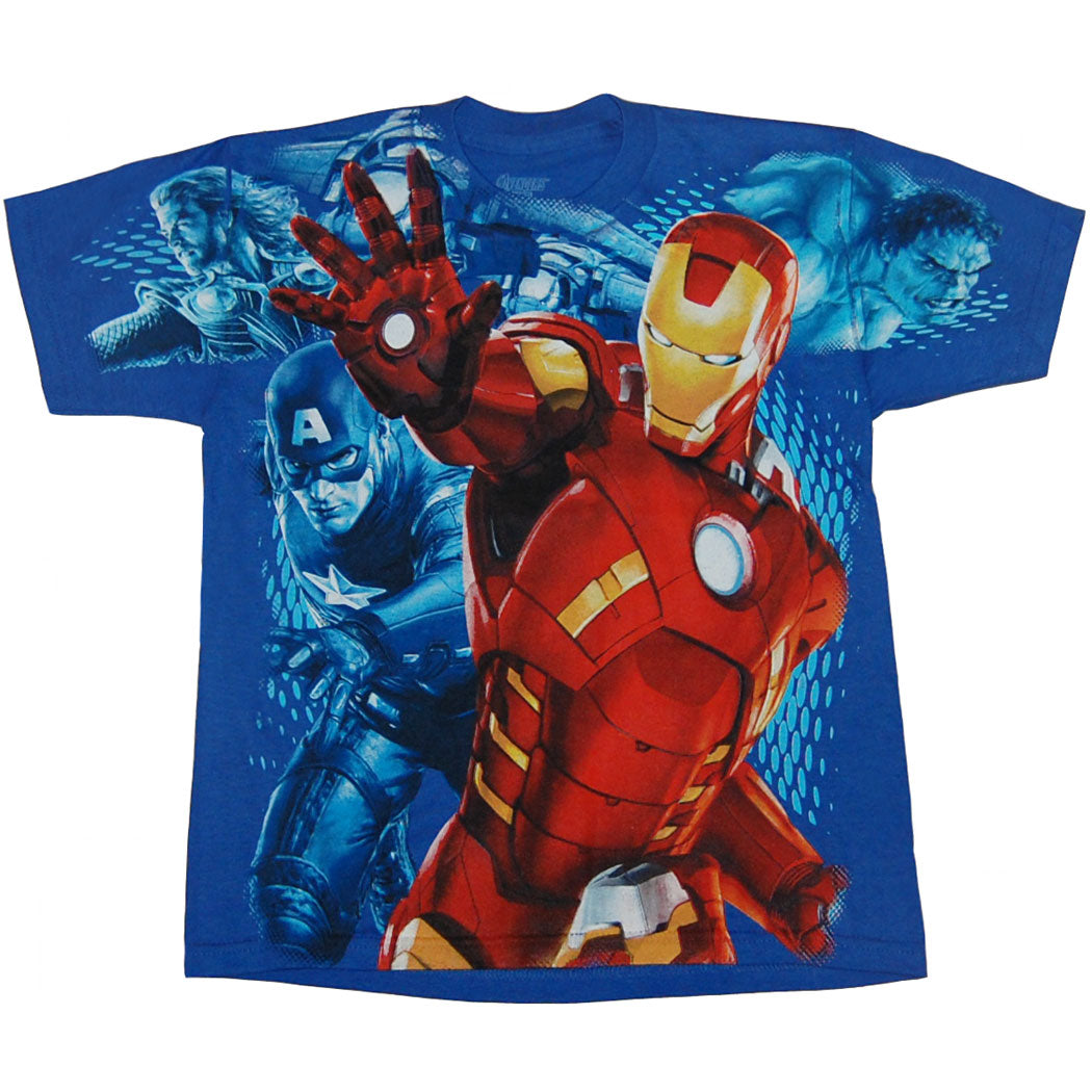 Iron Man Replusor Blast Youth T-Shirt product image 1