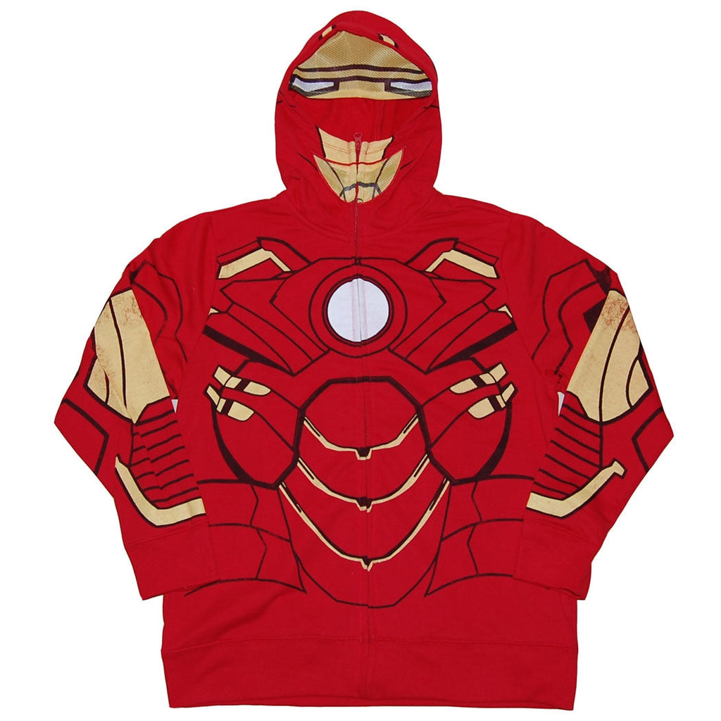 Iron Man Costume Youth Kids Hoodie product image 1