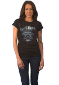 In Flames Battles Crest Skinny Fit T Shirt product image 1