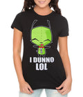 Invader Zim I Dunno Junior Women's T-Shirt product image 1