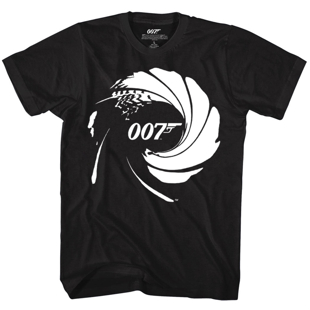 James Bond 007 Barrel Gun Logo T-Shirt product image 1