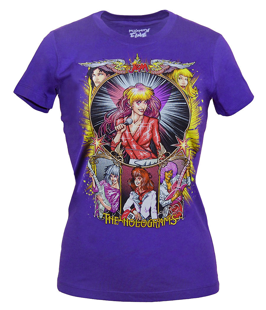 Jem and the Holograms Nouveau Junior Women's T-Shirt product image 1