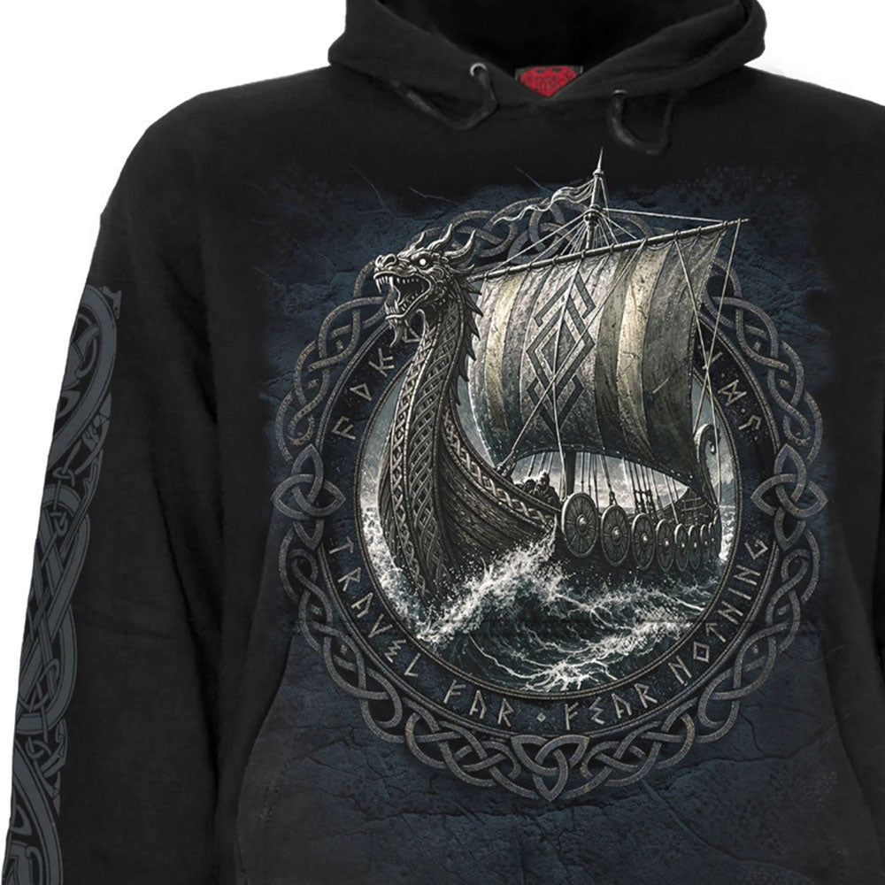 Spiral Viking Norseman Pullover Hoodie product image 2