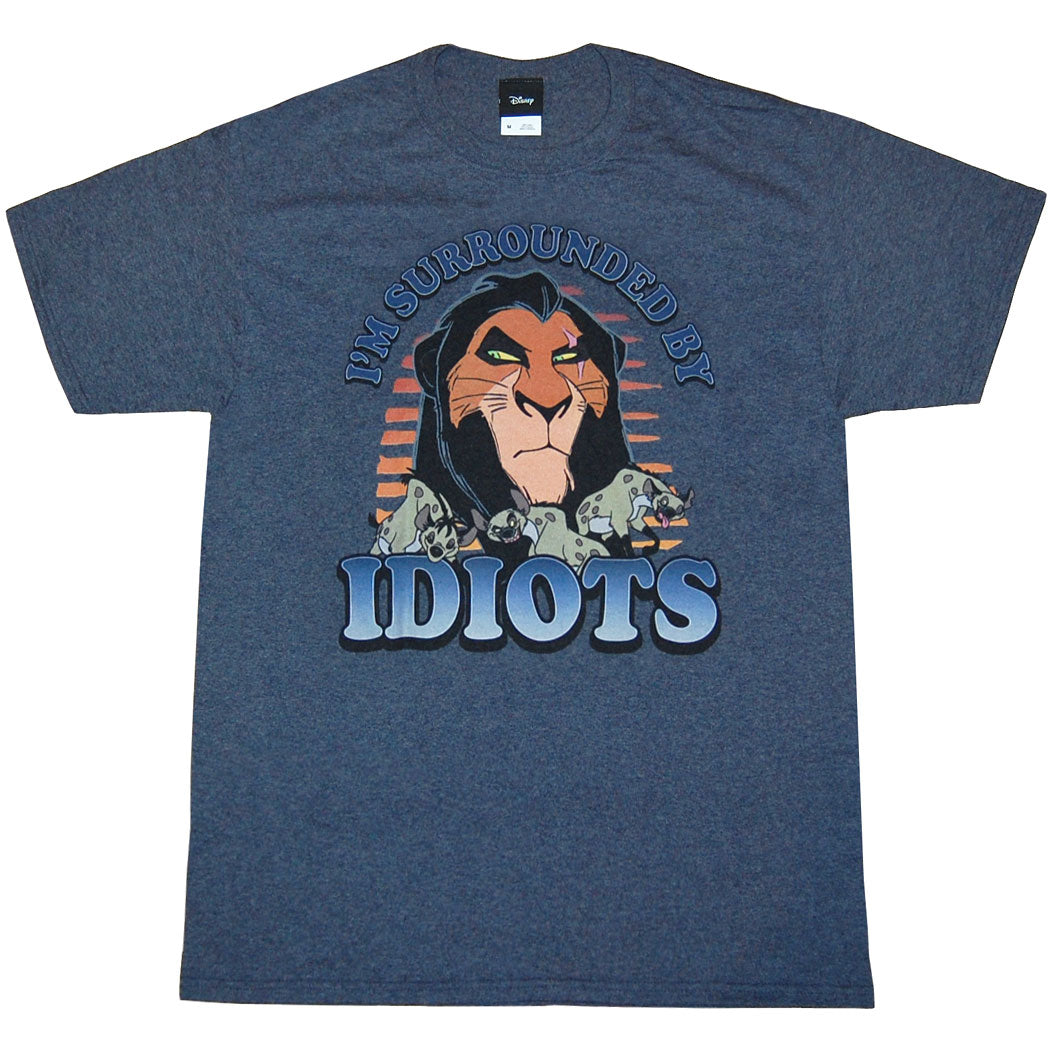 Lion King Scar Surrounded By Idiots T-Shirt product image 1
