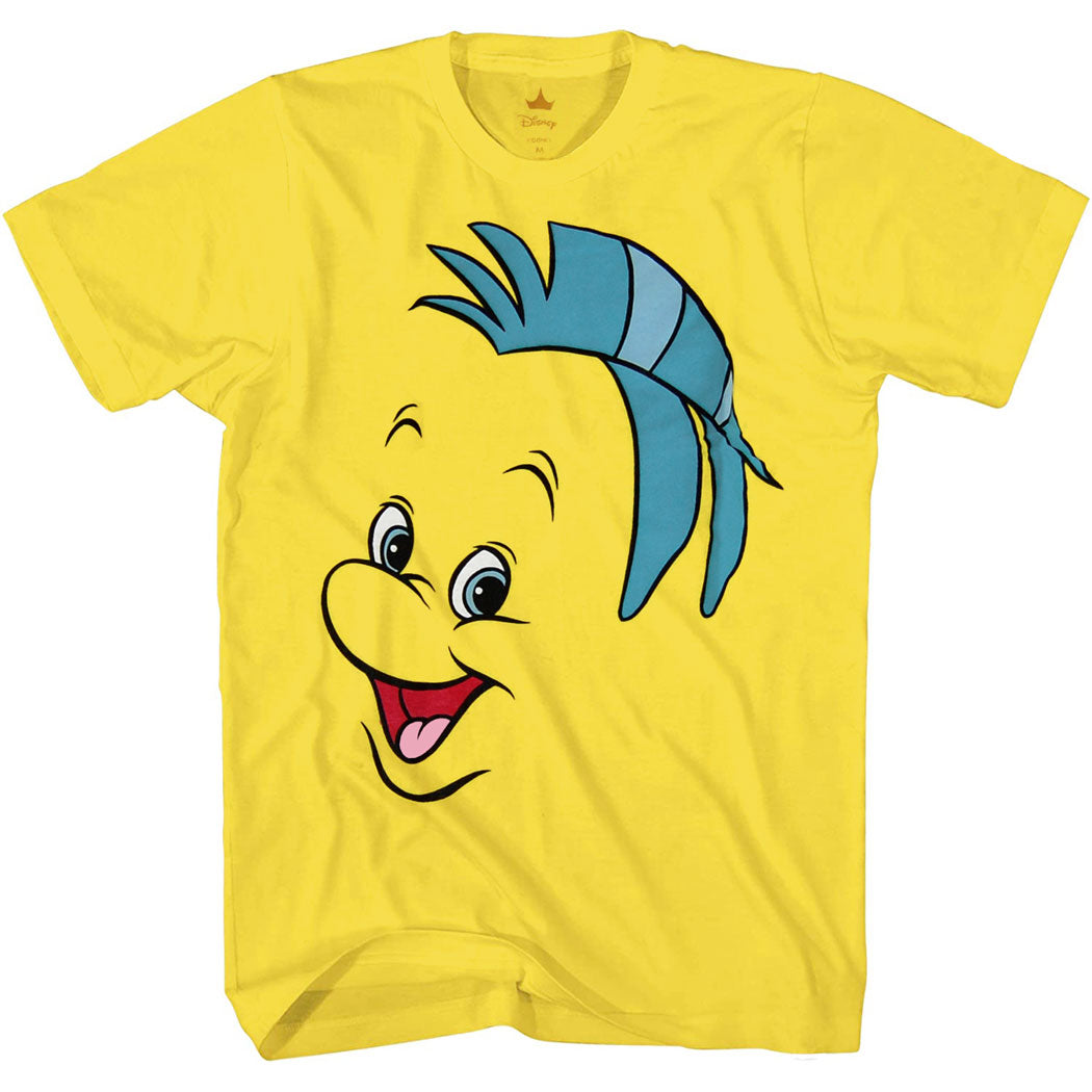 The Little Mermaid Flounder Face T-Shirt product image 1
