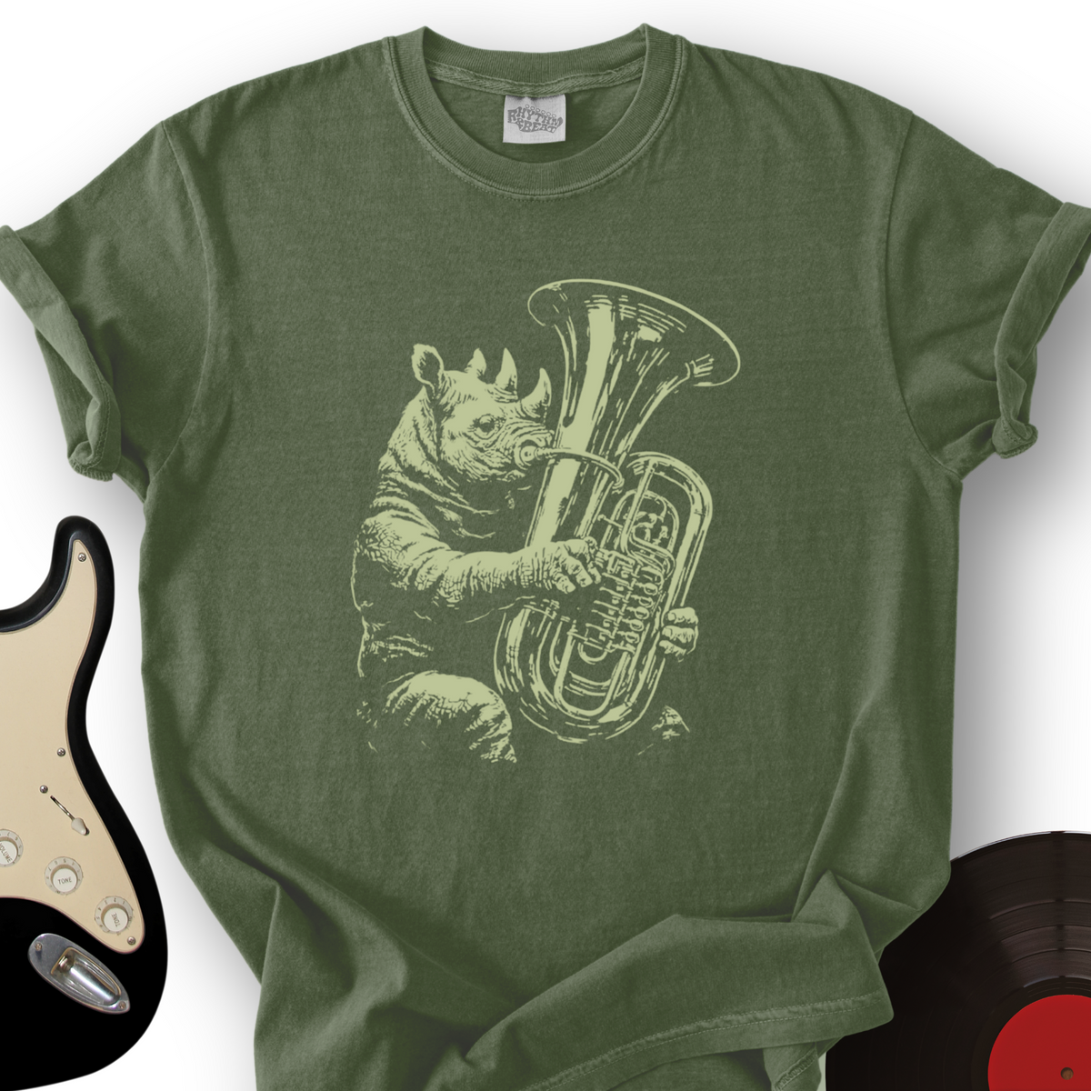 Rhino Tuba T-Shirt product image 5