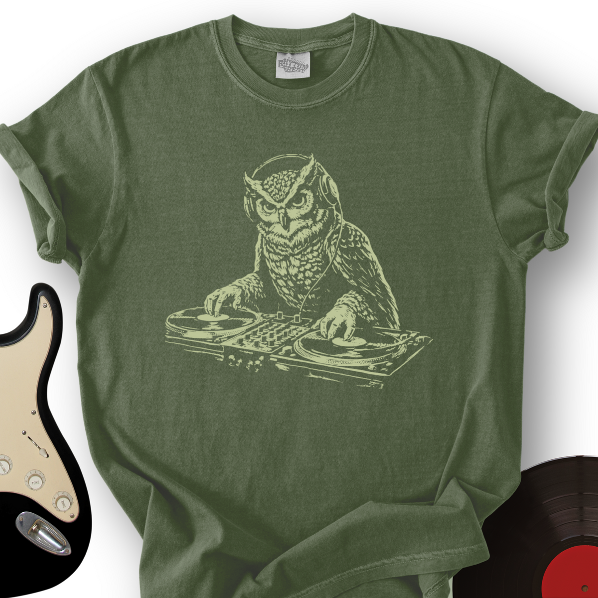 Owl DJ T-Shirt product image 4