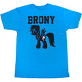 My Little Pony Rainbow Dash Brony Turquoise T-Shirt product image 1