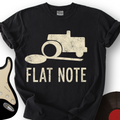 Flat Note Drummer T-Shirt product image 1