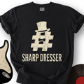 Sharp Dresser Music Note T-Shirt product image 1