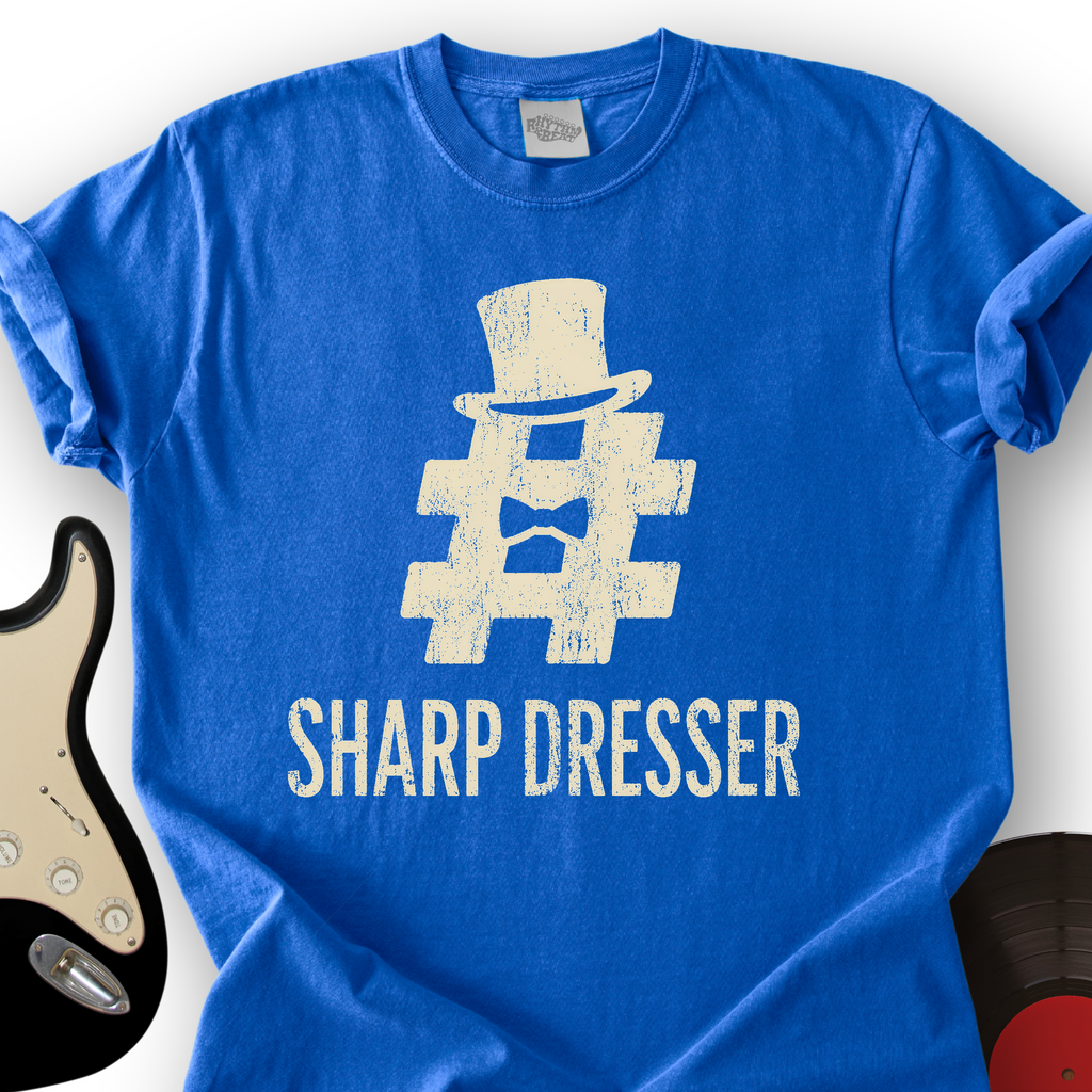 Sharp Dresser Music Note T-Shirt product image 6