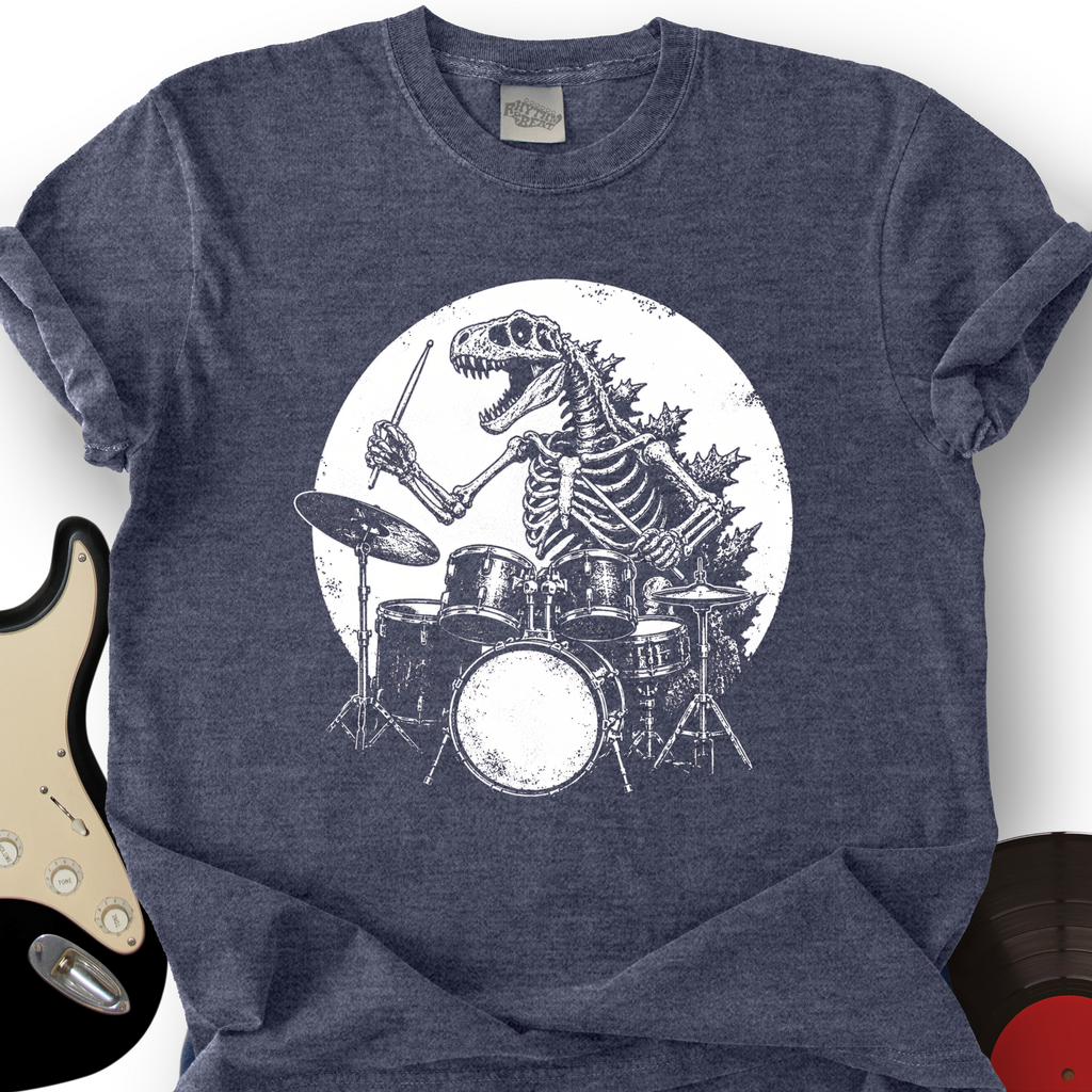 Dinosaur Drummer T-Shirt product image 3